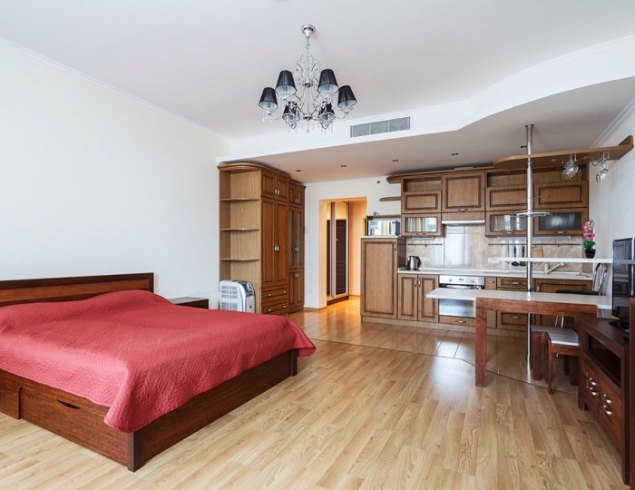 Апартаменты-студио, вид на море (корп. «Аквамарин апартаменты») - Курортный комплекс «Аквамарин»