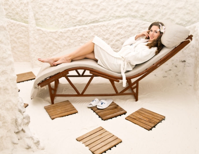 Соляная пещера - Оздоровительные услуги - Курортный комплекс «Аквамарин»