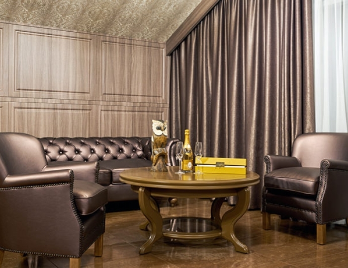 VIP комната переговоров в AQUA food club - Курортный комплекс «Аквамарин»